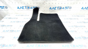 Tesla Model Y 20 Front Left Interior Mat - Black Cloth, Cleanable