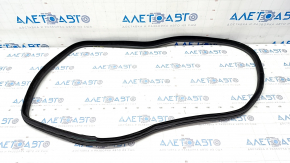 Door seal rear left BMW 4 F36 15-20 Gran Coupe, black, worn