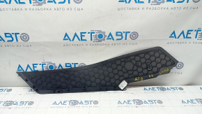 Center console trim side right VW Jetta 19- black, scratches