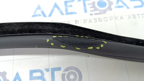 Door seal rear left BMW 4 F36 15-20 Gran Coupe, black, worn