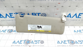 Left visor BMW 4 F32/36 14-20 Coupe, Gran Coupe, beige OYSTER, without hook, for cleaning