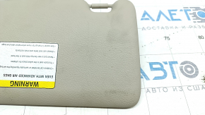 Right visor BMW 4 F32/36 14-20 Coupe, Gran Coupe, beige OYSTER, without hook, for cleaning