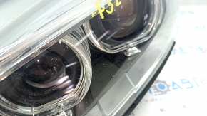 Headlight front left complete BMW 4 F32/33/36 14-16 xenon, adaptive, with lower mount, sand