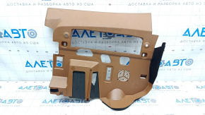 Front panel trim for driver's footwell BMW 4 F32/33/36 14-16 brown