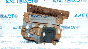 Front panel trim for driver's footwell BMW 4 F32/33/36 14-16 brown