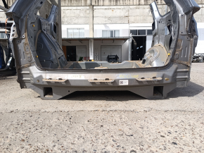 Rear panel Jeep Grand Cherokee WK2 11-21 2 parts, on the body, silver