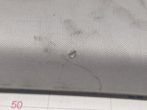 Front pillar trim left Tesla Model 3 18 - gray fabric, needs cleaning, tear