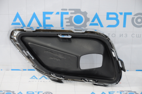 Right fog light frame Jeep Cherokee KL 19-23 with chrome frame