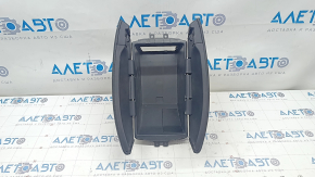 Armrest BMW X5 E70 07-13 leather, black, worn