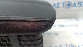 Armrest BMW X5 E70 07-13 leather, black, worn