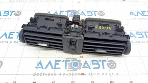 Air duct deflector central BMW 4 F32/33/36 14-16 for dual zone, chrome useful