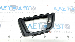 Front panel trim right BMW 4 F32/33/36 14-20 black, broken fasteners