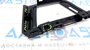 Front panel trim right BMW 4 F32/33/36 14-20 black, broken fasteners