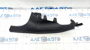 Door sill trim rear left inner BMW 4 F36 15-20 Gran Coupe, black, scratches