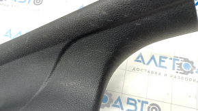 Door sill trim rear left inner BMW 4 F36 15-20 Gran Coupe, black, scratches