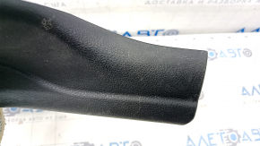 Door sill trim rear right inner BMW 4 F36 15-20 Gran Coupe, black, scratches