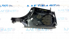 Rear pillar trim lower right BMW 4 F36 15-20 Gran Coupe, under belt, black