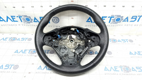 Naked steering wheel BMW 4 F32/33/36 14-16 black leather, under heated petals, for cleaning