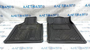 Set of floor mats for BMW 4 F32 14-20 Coupe, black rubber