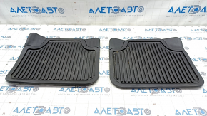 Set of floor mats for BMW 4 F32 14-20 Coupe, black rubber