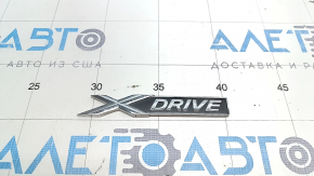 Emblem inscription X DRIVE trunk lid BMW 4 F32/33/36 14-20