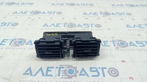 Center Console Air Vent Deflector Infiniti JX35 QX60 13- Black, Type 2