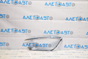 Front bumper molding left Lincoln MKZ 17- chrome,