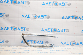 Front bumper molding left Lincoln MKZ 17- chrome,
