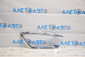 Front bumper molding right Lincoln MKZ 17- chrome,