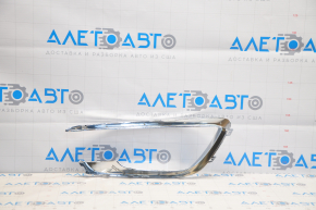 Front bumper molding right Lincoln MKZ 17- chrome,