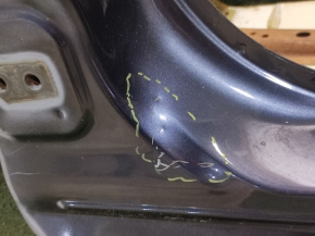 Front left quarter Mazda 6 13-17 without eyelash graphite, dents, bumps, dented