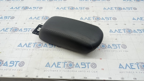 Armrest Fiat 500X 16 - leather, dark gray