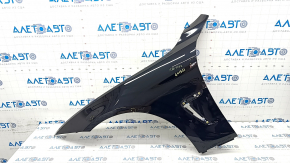 Front left wing BMW 4 F32/33/36 14-16 black 668, bumpers