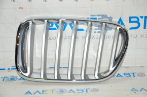 Radiator grill left BMW X3 F25 11-14 prerest nostril