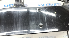 Bare front bumper BMW 4 F32/33/36 14-20 for parking sensors without headlight washers and PMA, black, scratches, pressed, sand, non-factory holes
