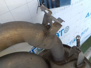 Exhaust line middle part with catalytic converter BMW 4 F32/33/36 14-16 N26 RWD with flap, dented