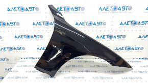 Front right wing BMW 4 F32/33/36 14-16 black 668, butt
