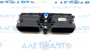 Air duct deflector central BMW 4 F32/33/36 14-16 under dual zone, chrome swelled