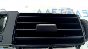 Air duct deflector central BMW 4 F32/33/36 14-16 under dual zone, chrome swelled