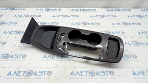 Overlay on the center console cup holder Chevrolet Malibu 16 - graphite, scratches, breakage of the fastener
