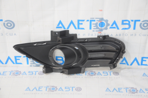 Front bumper grille right Ford Fusion mk5 13-16 under fog lights mat