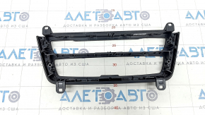 Frame trim for radio and climate control BMW 4 F32/33/36 14-16 black