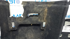 Floor covering rear BMW 4 F36 15-20 Gran Coupe, black, for cleaning