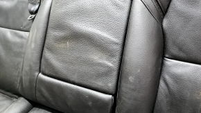 Rear row of seats 2 row Volvo V90 17-18 usa T5, T6 heating, leather black, driftwood, bump, need cleaning, scratches