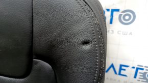 Rear row of seats 2 row Volvo V90 17-18 usa T5, T6 heating, leather black, driftwood, bump, need cleaning, scratches