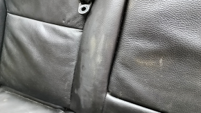 Rear row of seats 2 row Volvo V90 17-18 usa T5, T6 heating, leather black, driftwood, bump, need cleaning, scratches