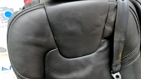 Rear row of seats 2 row Volvo V90 17-18 usa T5, T6 heating, leather black, driftwood, bump, need cleaning, scratches