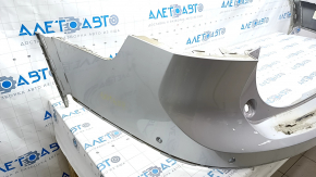 Rear bare bumper Volvo V90 17-21 usa T5, T6 for parking sensors, silver, for repainting