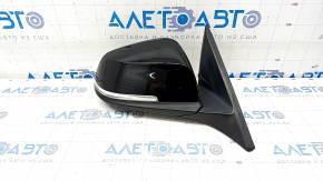 Side mirror right BMW 4 F32/33/36 14-20 turn signal, heated, 5 pins, black