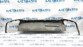 Rear bumper lip trim Volvo V90 17-20 usa T5, T6 without towbar, dented, scratches